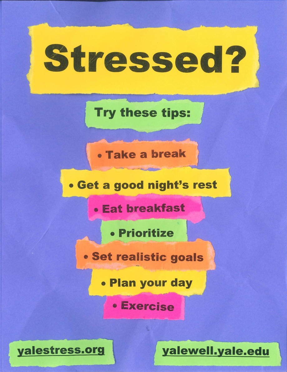 stress poster assignment